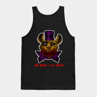 Fred Bear- No bark All bite Tank Top